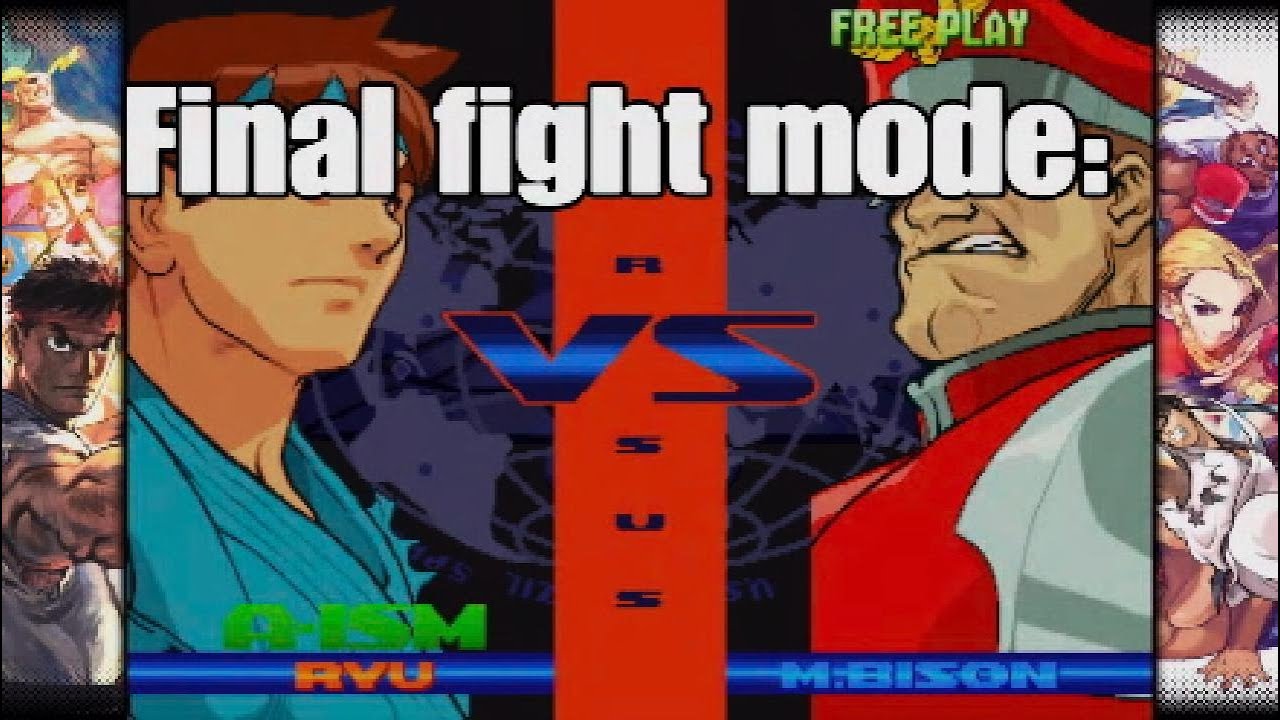 Как разблокировать! Драматический режим, режим выживания, финальный бой в (Альфа 3) Capcom Fighti...