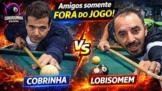 COBRINHA vs LOBISOMEM 🔥 THE GREATEST CLASSIC IN GOIÁS IN SNOOKER! (UNPRECEDENTED GAME)