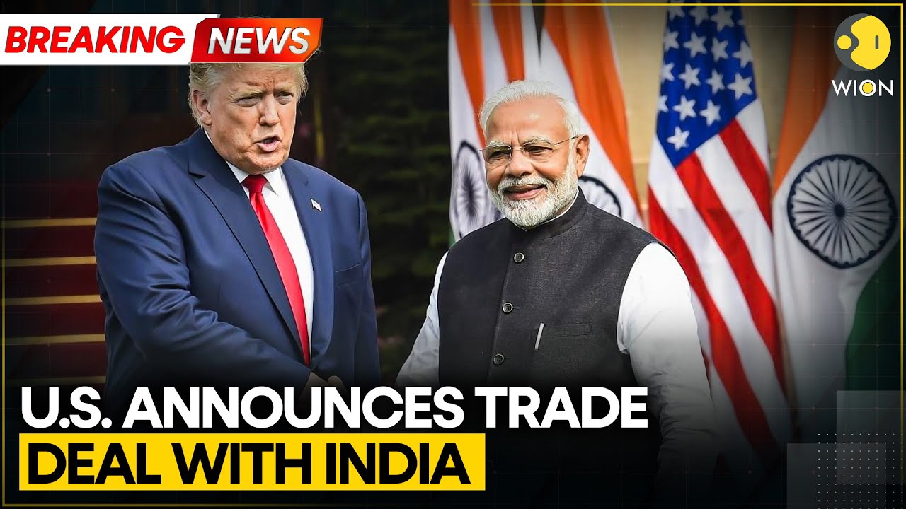 India-US Ties: Trump Announces Trade Deal with India After PM Modi Call | WION BREAKING