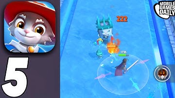 Dashero: Sword & Magic - Area 5 Complete - Gameplay Walkthrough Part 5 (iOS, Android)