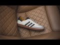 Jjjjound x adidas samba made in germany white review  onfeet