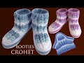 Zapatos Pantuflas a Crochet tamaño adulto Punto trenzas gruesas fácil de tejer con gancho