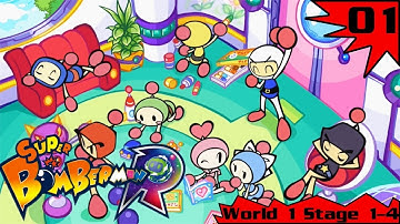 Super Bomberman R Gameplay Walkthrough Part 1 Nintendo Switch