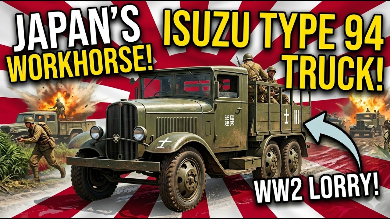 Japan's workhorse! Isuzu Type 97 Truck - YouTube