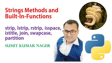Python String Methods with Practical Example Part 2 | String built in functions | Hindi