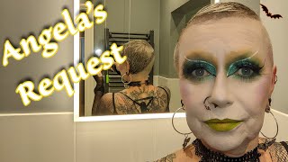 Angelas request (Pressed-Glitter Cut-Crease)