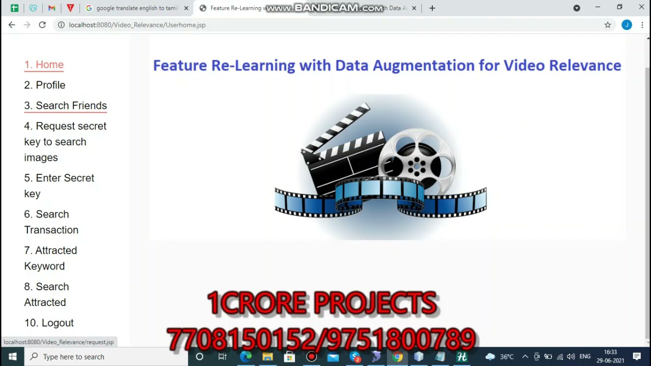 Feature Re Learning with Data Augmentation for Video Relevance Prediction