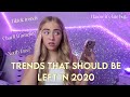 reacting to what my followers want to leave in ✨ 2020 ✨