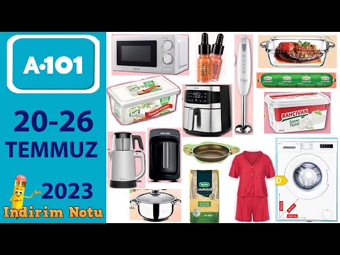 A101 20 TEMMUZ 2023 KATALOĞU ÇIKTI A101 İNDİRİMLERİ A101 ÇEYİZ GIDA