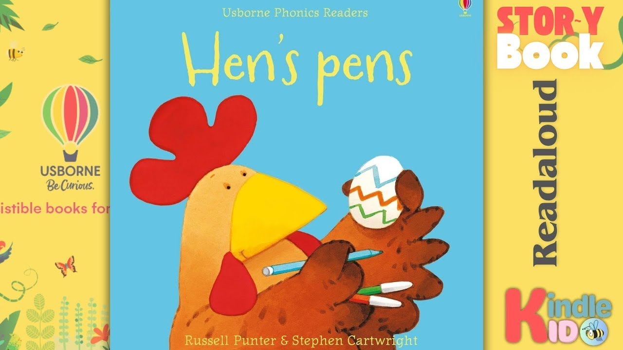 🐔 Hen's Pens | Usborne Phonics Stories | Kids Learning & Bedtime Stories