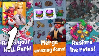 Hell Merge Gameplay Walkthrough #1 (Android, IOS) screenshot 1