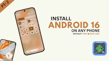 Install Android 16 on ANY phone Without Data Loss | Android 16 GSI installation DSU method