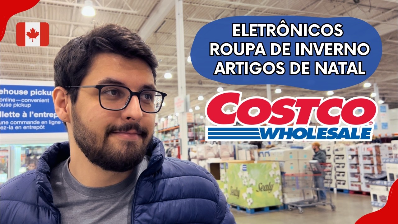 Compras no Costco! Eletrônicos, Roupas de Inverno e Natal 🎄