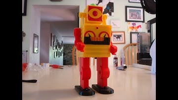 "Live build"  Big Max  walking 3d printed robot. Build 1 with me !