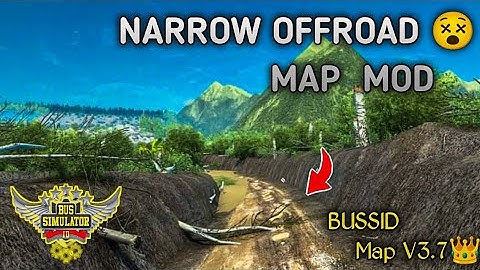 Bussid Map Mod V3.7_ Download Narrow😵 OFFroad⚠ Map Mod For Bus simulator indonesia//offroadmap#map