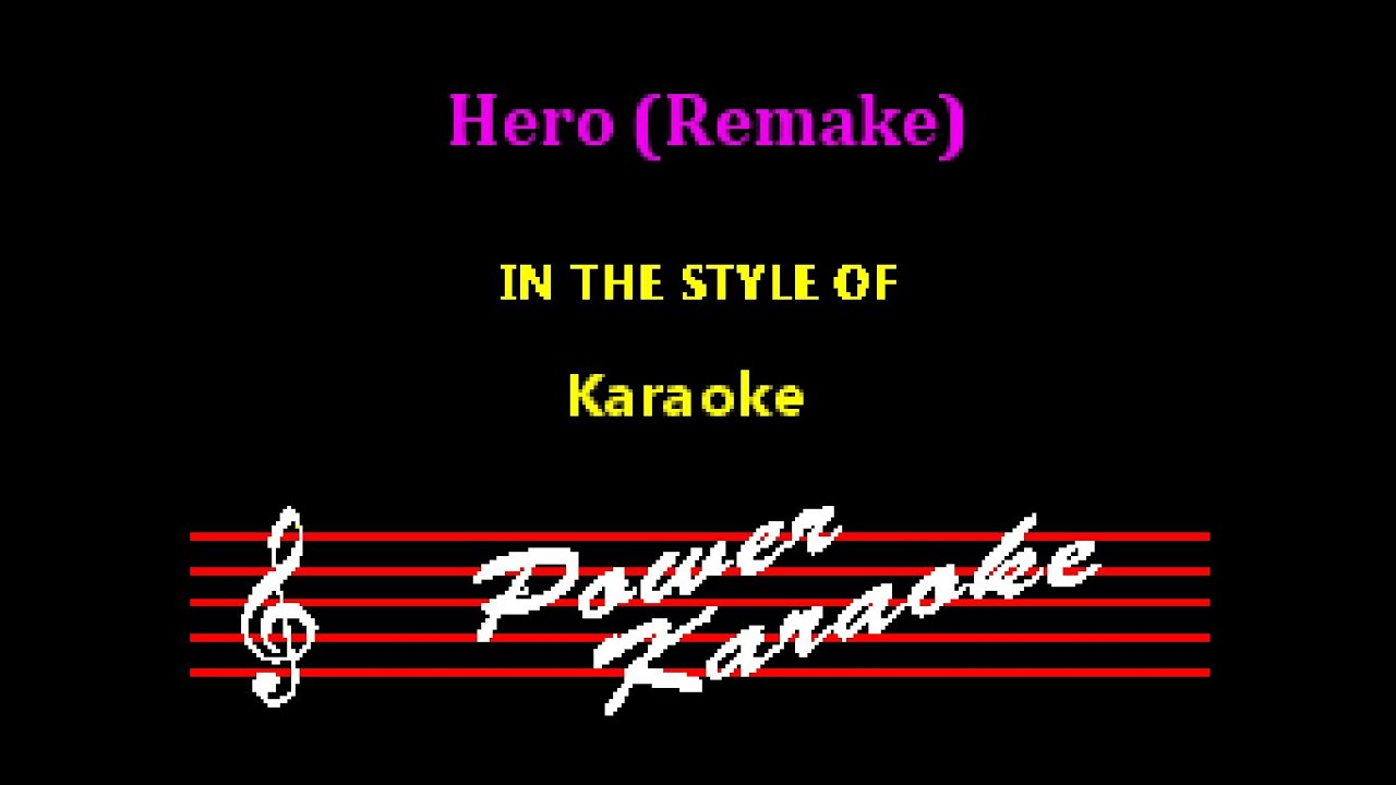 Skillet Hero (Remake) Karaoke YouTube