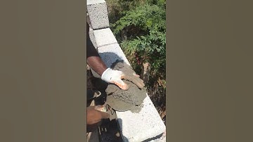 Hallow block construction | #construction #shortsfeed #cement #motivation (@Jaibuilders149 #skills