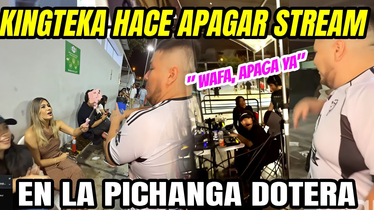 KINGTEKA HACE APAGAR LOS STREAMS EN LA PICHANGA DOTERA