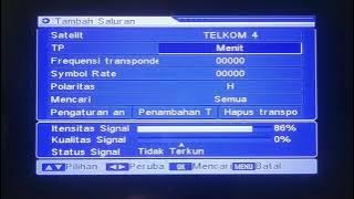 ADD TELKOM 4 SATELLITE TO OLD SCHOOL RECEIVER