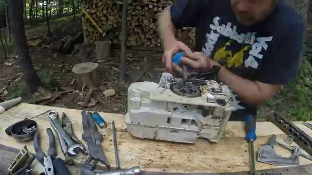 Sthil 290 Replace Piston and Cylinder - YouTube