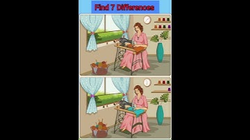 |find 7 Differences 🧐|#shortsfeed #shorts #challenge #comment below