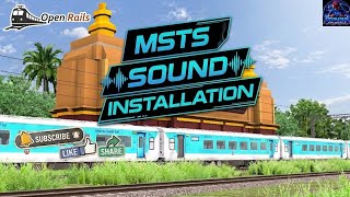 MSTS Sound Installation Guide | Microsoft Train Simulator Realistic Sound Pack | Open Rails 2026