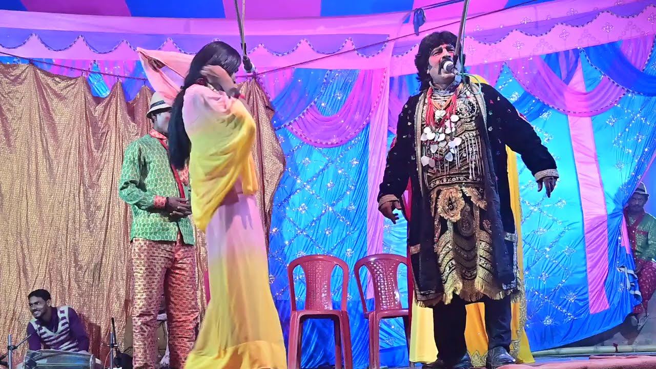 न्यू कारीबॉस मैथिली नाच #उदल का दरवार -4 #comedy_nach_program #aalhaudal nach narkatiya