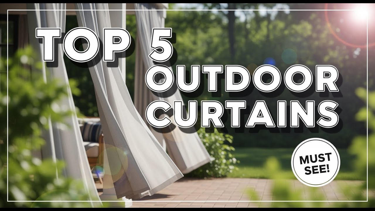 ТОП-5 лучших уличных штор 2026 года | Добавьте приватности и стиля вашей веранде или патио