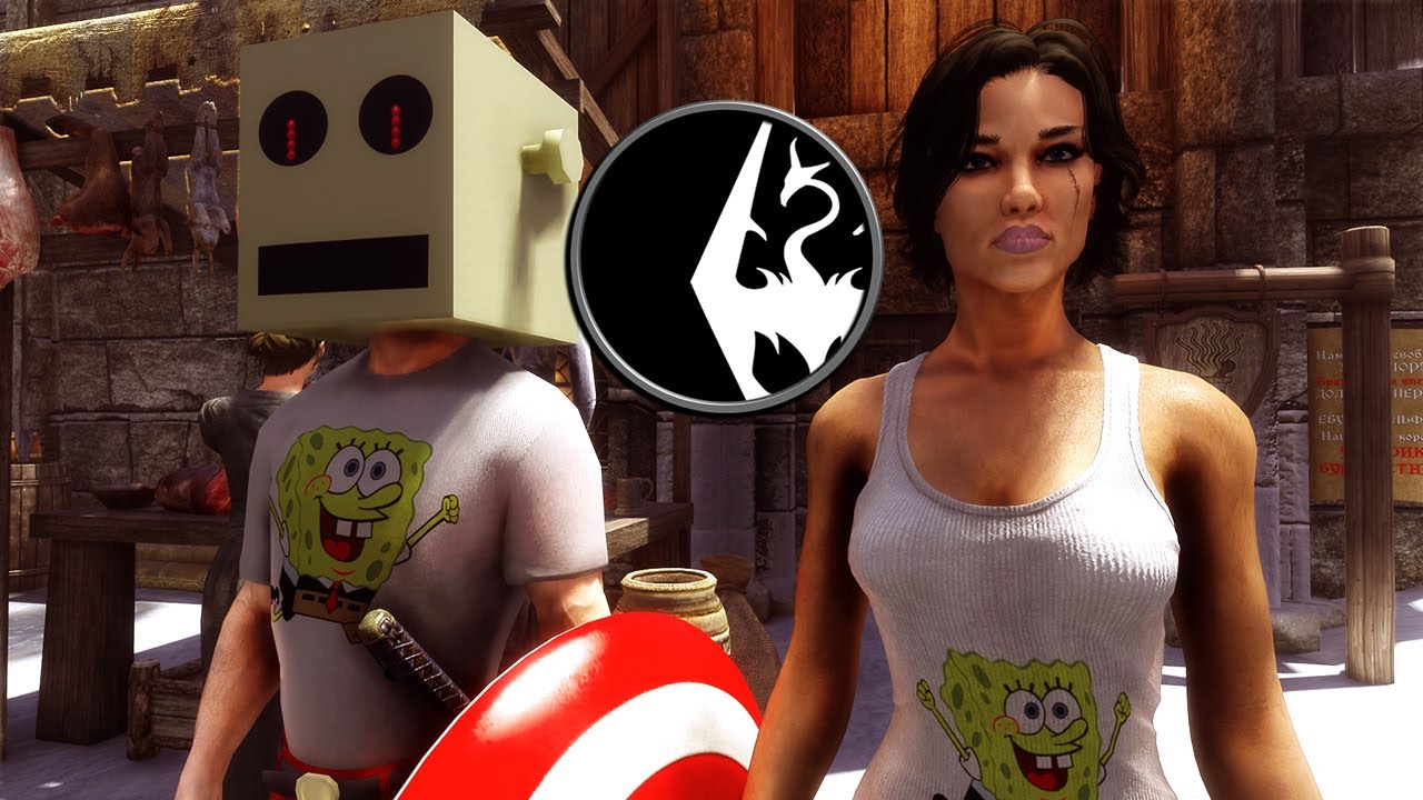 СКАЙРИМ - САМЫЙ НЕЛОРНЫЙ МОД теперь на SE 16+