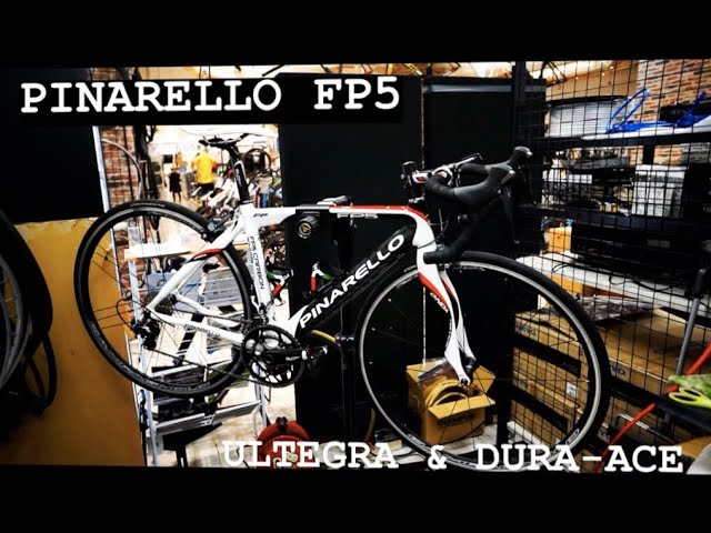 PINARELLO ロードバイク 【一部新品パーツと交換】 ロードバイク 安いパーツに交換したらパワーアップしてビックリした