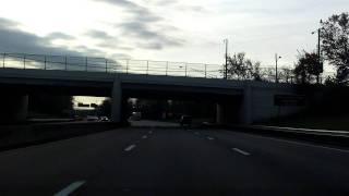 Willow Freeway (Interstate 77 Exits 163 to 155) southbound