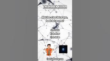 The Hidden Keeper, Can You Solve This Mind-Bending Riddle? #riddlechallenge  #quiz #brainteaser