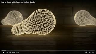 Multimedia Unit 2 Topic 005 3D Animation Example Wireframe
