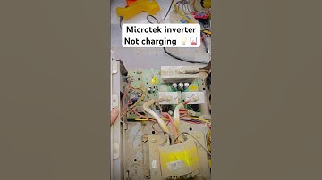 Microtek inverter charging problem #inverter