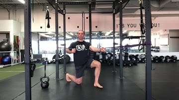 ISO Split Squat Band/Cable Push-Pull