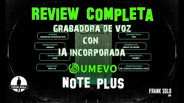 “La mejor grabadora de voz con IA: conoce la UMEVO Note Plus”