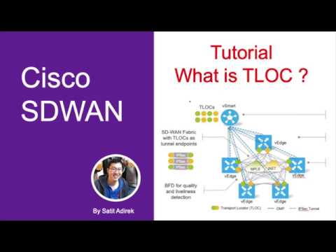 .vsd คือ  2022  [Tutorial - SDWAN] - TLOC คืออะไร สำคัญยังไง ???