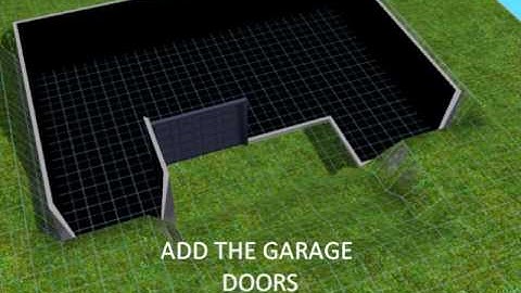 SIMS 3 : UNDERGROUND GARAGE