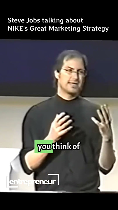 NIKEs brilliant marketing strategy #stevejobs #nike #apple #entrepreneurwisdom