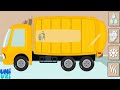 Garbage Truck , Car Wash &amp; More Animated vehicles Videos for Kids