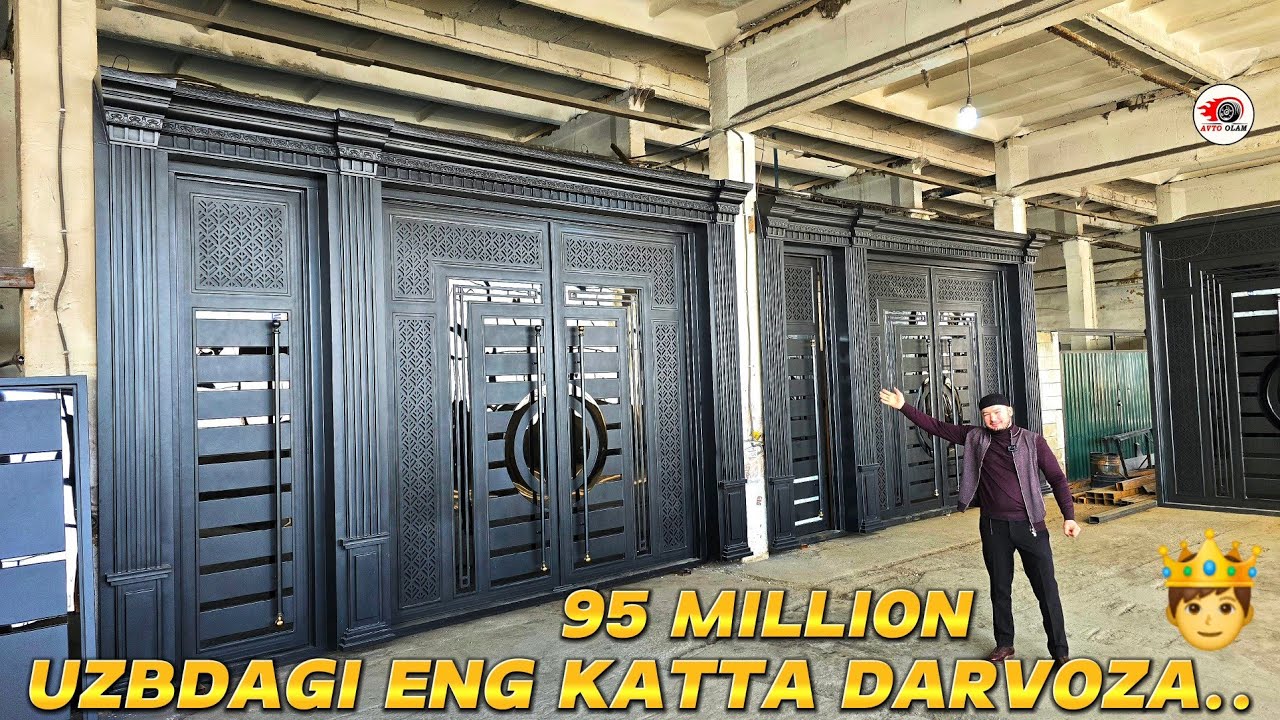 O'ZBEKISTONDA ENG KATTA TEMIR DARVOZA YASALDI.ТEMIR DARVOZA NARXLARI 2025