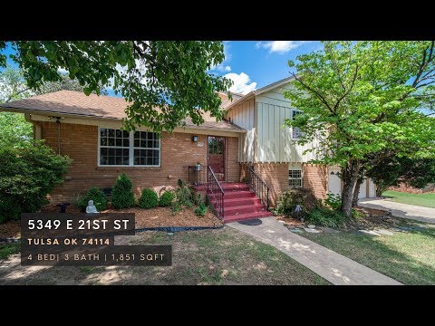 5349 E 21st St, Tulsa, OK home video tour