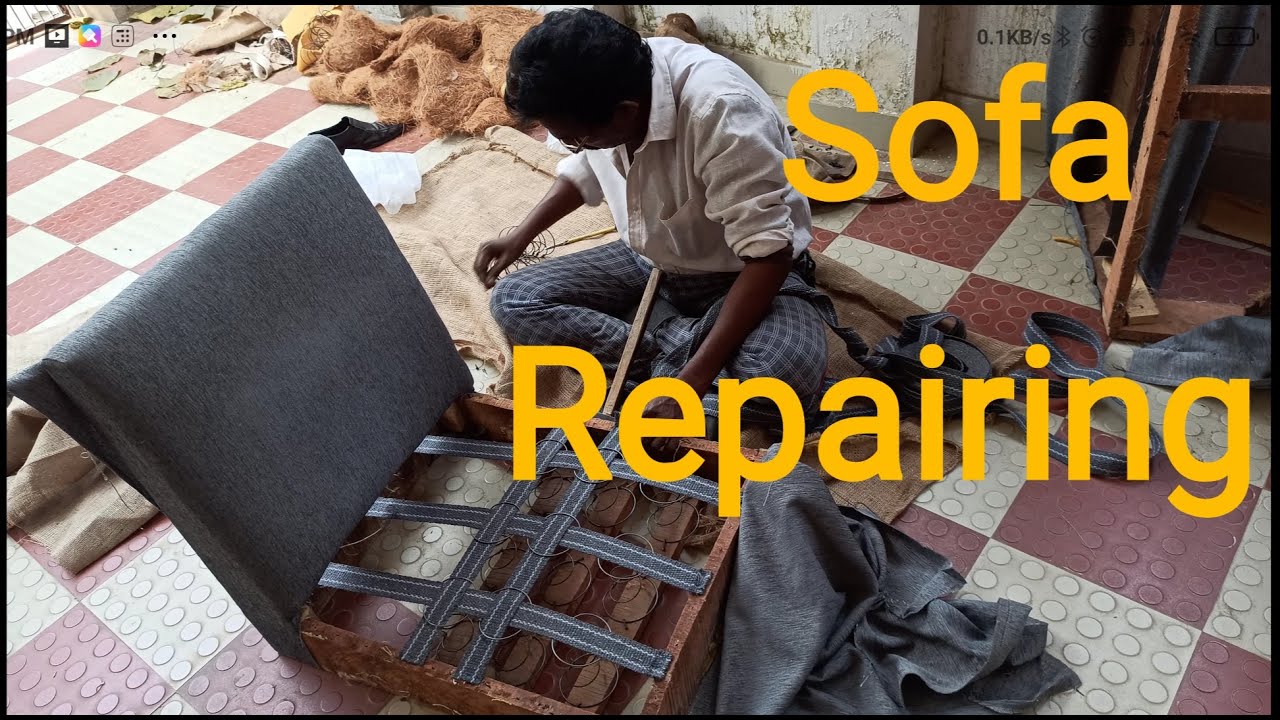 How To Repair Sofa At Home