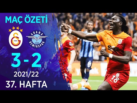 Galatasaray 3-2 Adana Demirspor MAÇ ÖZETİ | 37. Hafta - 2021/22
