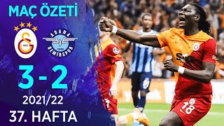 Galatasaray 3-2 Adana Demirspor Maç Özeti̇ 37 Hafta - 2021 22