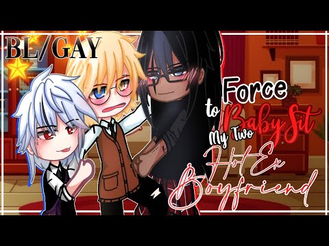 FORCE to Babysit my Two HOT EX Boyfriend || BL/GAY || GCMM - GLMM || Gachaclubmini movie FULL MOVIE