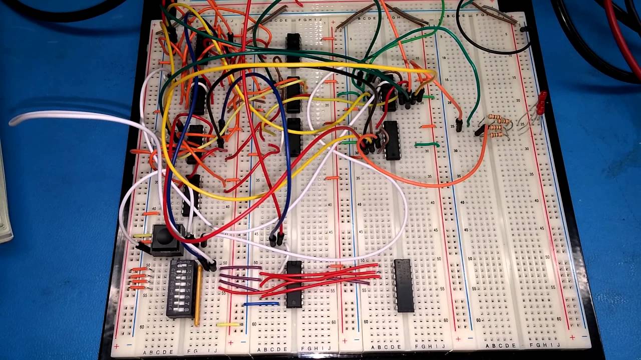 3 bit binary up/down round 2 - YouTube