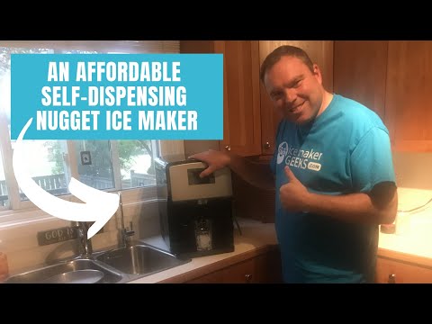 An Affordable Self-Dispensing Nugget Ice Maker - KBice Self-Dispensing Nugget Ice Maker Review