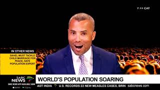 World's population soaring
