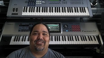 Fantom G External Keyboard Control Part 1